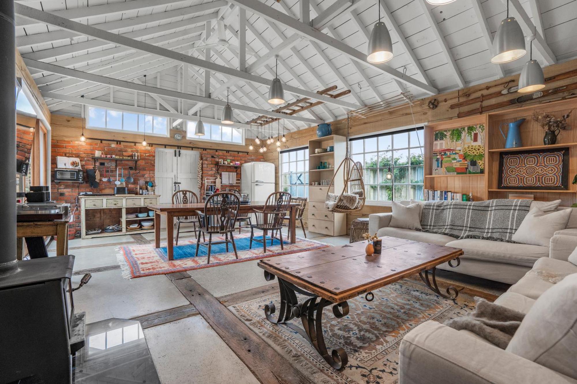 Вилла The Longwood Barn Featherston Экстерьер фото